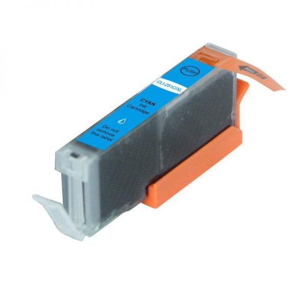 A Replacement Cyan Ink Cartridge for Canon PGI-251 XL