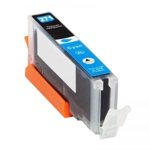 A Replacement Cyan Ink Cartridge for Canon CLI 271 XL