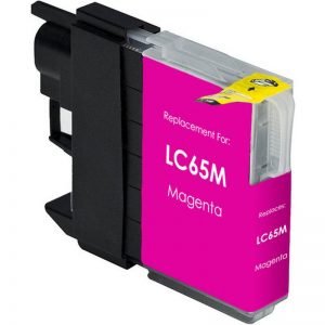 A Replacement Magenta Ink Cartridge  for Brother LC65XL, LC61