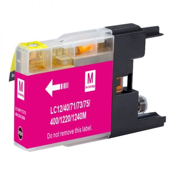 A Replacement Magenta Ink Cartridge for Brother LC75 XL