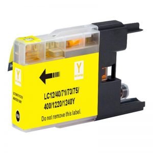 A Replacement Yellow Ink Cartridge for Brother LC75 XL