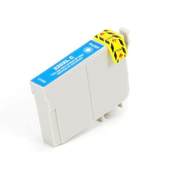 A Replacement Cyan Ink Cartridge for Epson T220 XL