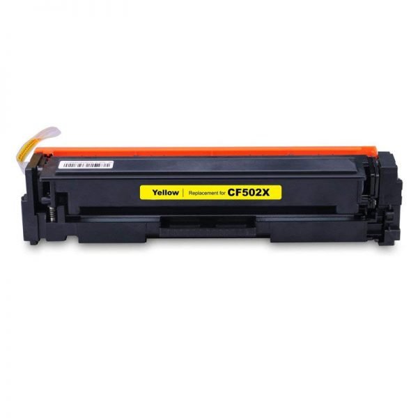 A Replacement Yellow Toner Cartridge for HP CF502X / HP202X