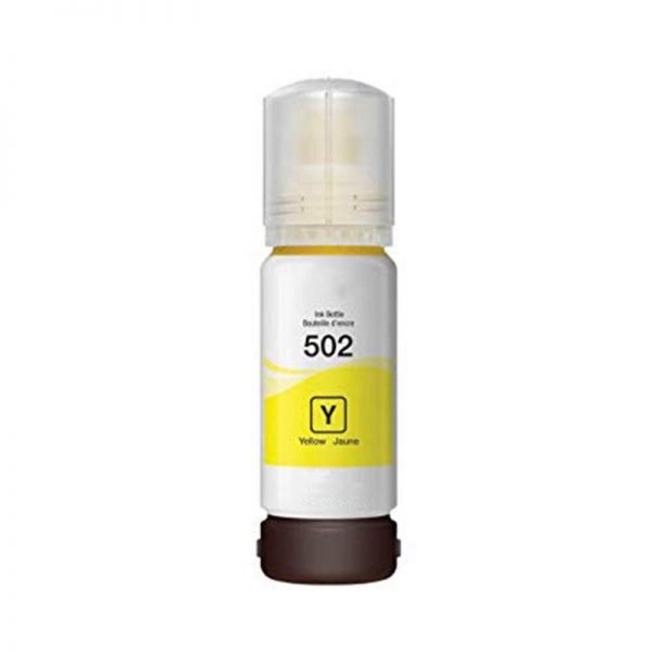 A Replacement Yellow Ink Bottle for Epson T502