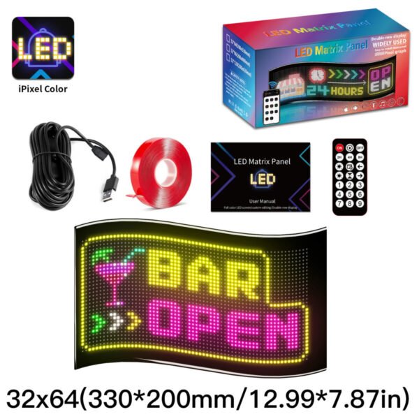 Soft LED Matrix Panel iPixel-32x64