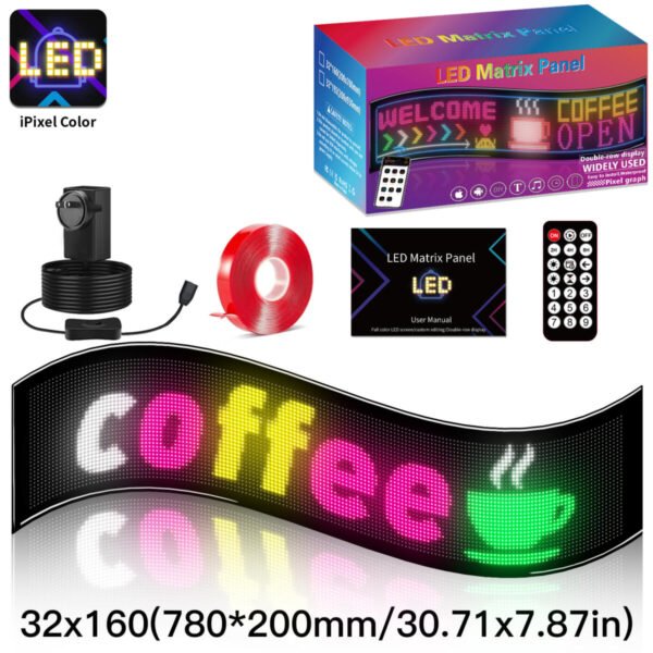 Soft LED Matrix Panel iPixel-32x160